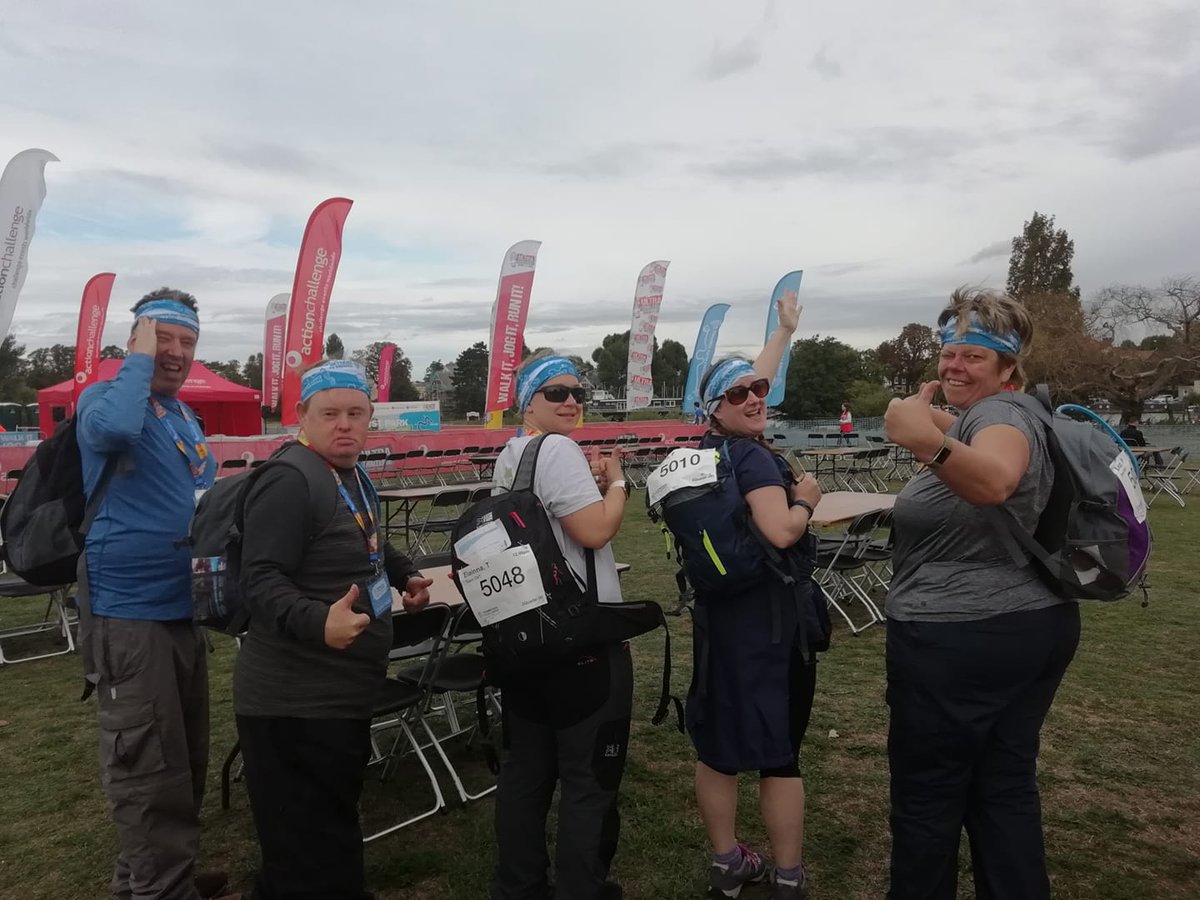 We walked the Thames Path Challenge last weekend and now the aches are gone we're ready for the next one! #thamespathchallenge #LearningDisability