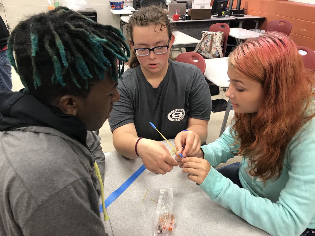 melissalewis08's tweet photo. Mrs. Crimi’s AVID class learning collaborative skills while doing the “marshmallow tower” challenge! #scsaggies. #AVIDRocks https://t.co/EzUz90XgQN