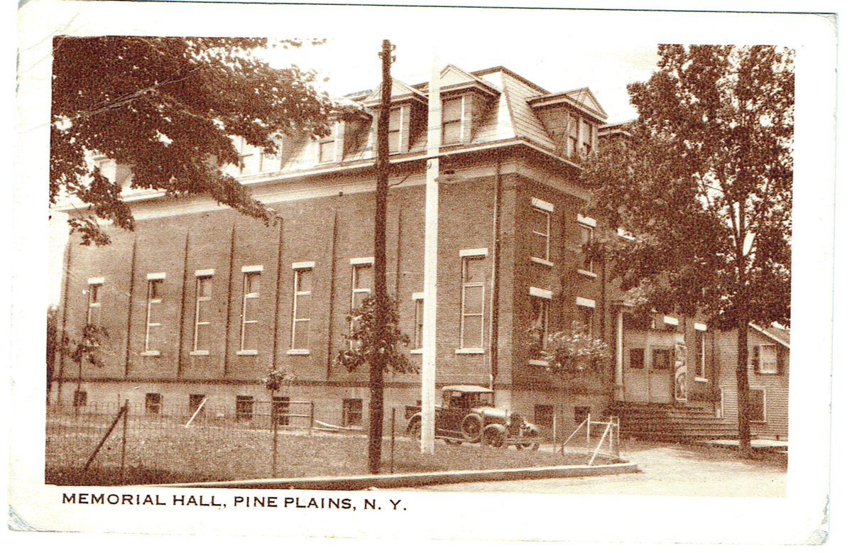 #PinePlains #MemorialHall circa 1935, its 20th anniversary.