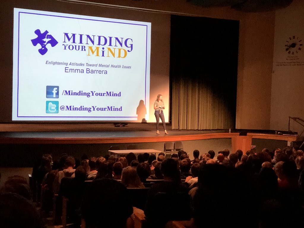 SWHS_Counseling's tweet image. Thanks @ycymha and @SW_aevidum for bringing Emma to us and enlightening our attitudes toward mental health issues today at @swhsmustangs and @Ehmis_colts @MindingYourMind #swhsmustangs #mentalhealth