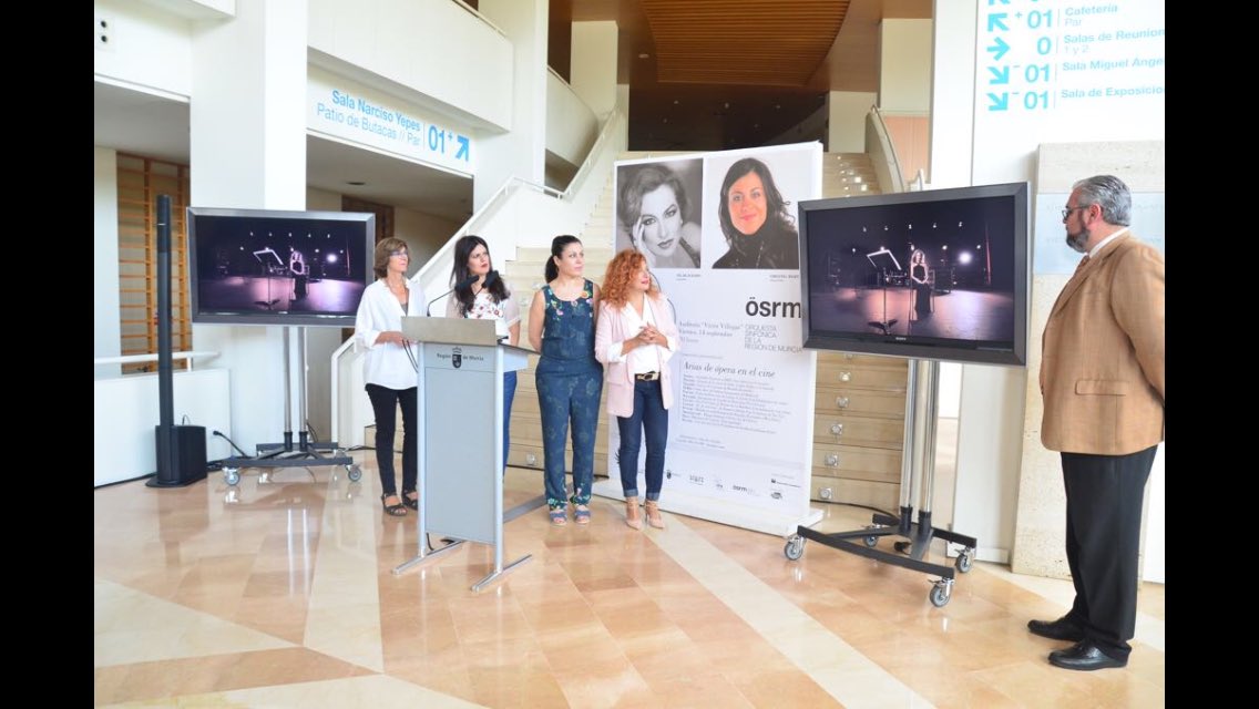 miriamguard's tweet image. El año pasado el auditorio contó con ➕de 127.000 espectadores. El ciclo de abonos se incrementó en un 24%. Esta temporada esperamos mejorar estas estupendas cifras. El spot promocional de la #OSRM aparecerá en los cines y medios de comunicación. !Una orquesta sinfónica de cine !