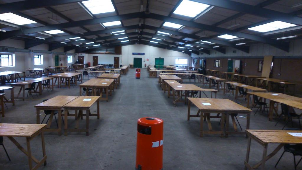 The halls are getting ready. We are open to the public on Saturday and Sunday. We look forward to seeing you.