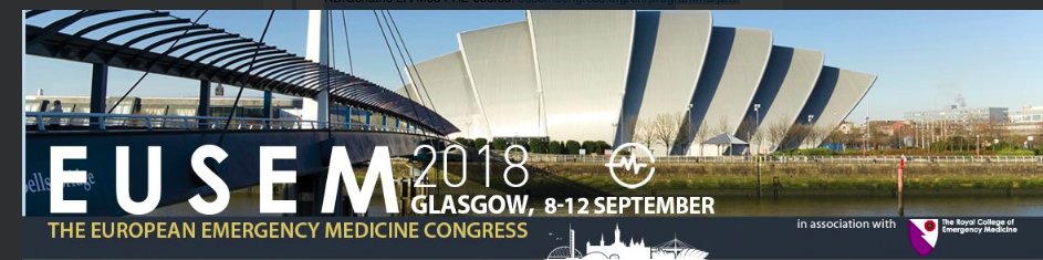 nxtstop1's tweet photo. This concludes my #curatedthread from European Emergency Medicine Congress 2018 –Sept 8-12 Glasgow @EuropSocEM ▶️ #EuSEM18
Program:https://t.co/ya5O9lX5CN …
Geriatric EM PRE-course: https://t.co/xAgVYoY94e …
Focus of the curation: #GeriER #GeriEM #geriatricEM #geriatrics #EM https://t.co/aqRwU3w0Kk