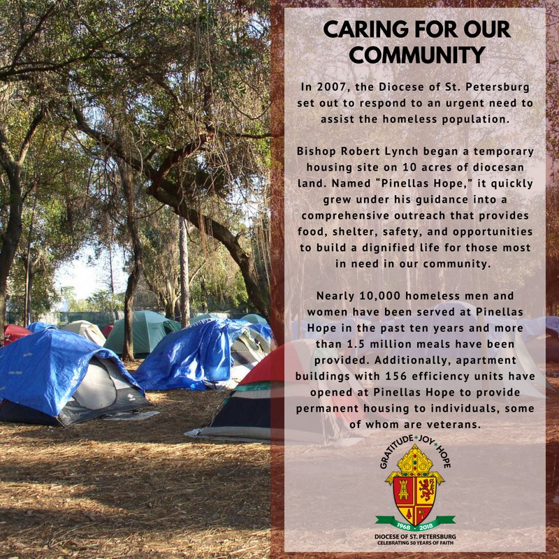 DioStPete's tweet photo. We are looking back on the positive impact we’ve had in our community over the past 50 years. We want to help struggling bros/sis get back on their feet. #DOSPhope #DOSPgratitude #DOSP50 #courageouslyliving
Read more about the our impact on community: https://t.co/zby6cuptLc. https://t.co/tgVxKJ7Hki