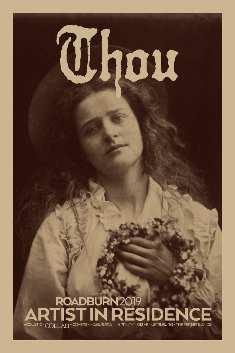 roadburnfest's tweet photo. What's better than one @eyehatethou set?

FOUR @eyehatethou sets. Obviously.

Thou will be our Artist in Residence, performing four different sets over the course of the festival. https://t.co/U5CWmnikqa