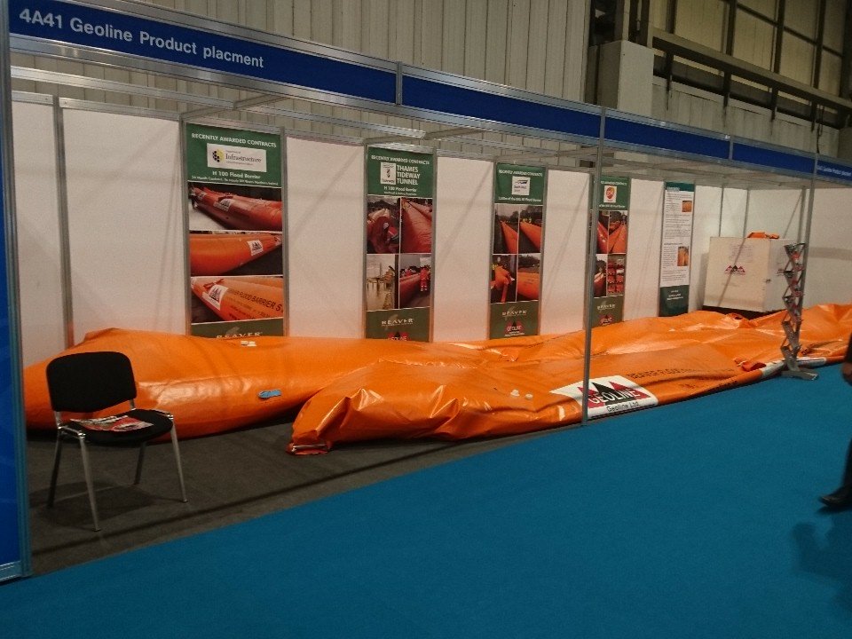 SocEnv_HQ's tweet photo. The flood barriers are deflated and the conference is winding down - Thanks for another great year! 🌎 #RWM18 #Contam2018 #floodexpo https://t.co/hbrLrRnFmq