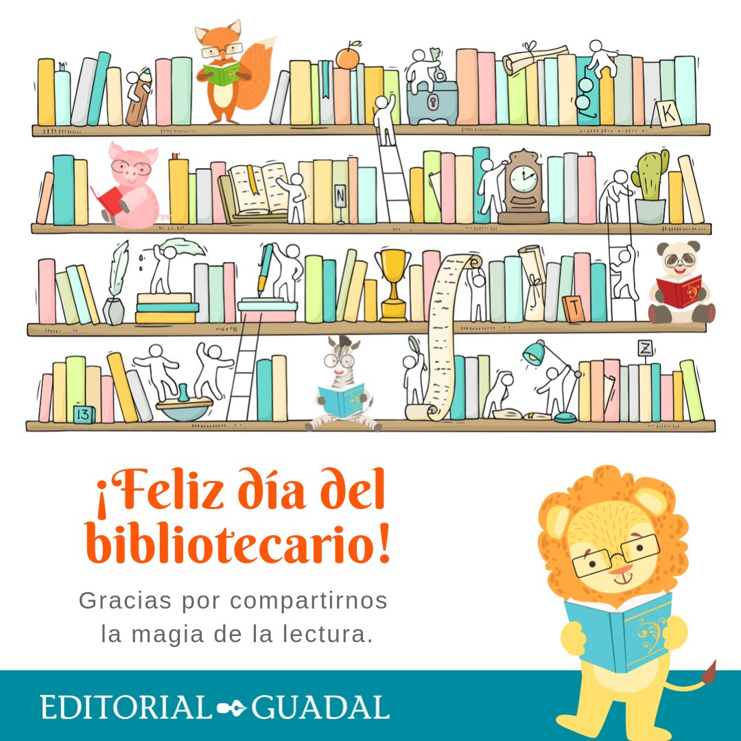 Para los que trabajan día a día ordenando, organizando, leyendo y compartiendo lo que leen con narraciones o recomendando libros: