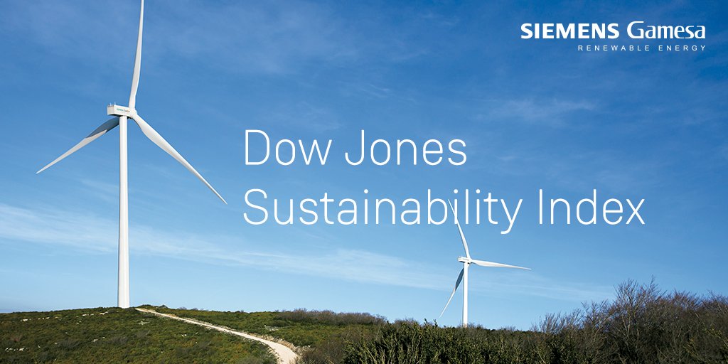 It's official! Siemens Gamesa has been confirmed member of the Dow Jones Sustainability Indices World for 9th time. This index tracks the economic, social and environmental performance of leading companies worldwide. It's a great honor! 
siemensgamesa.com/en-int/newsroo…
#LifeMoving