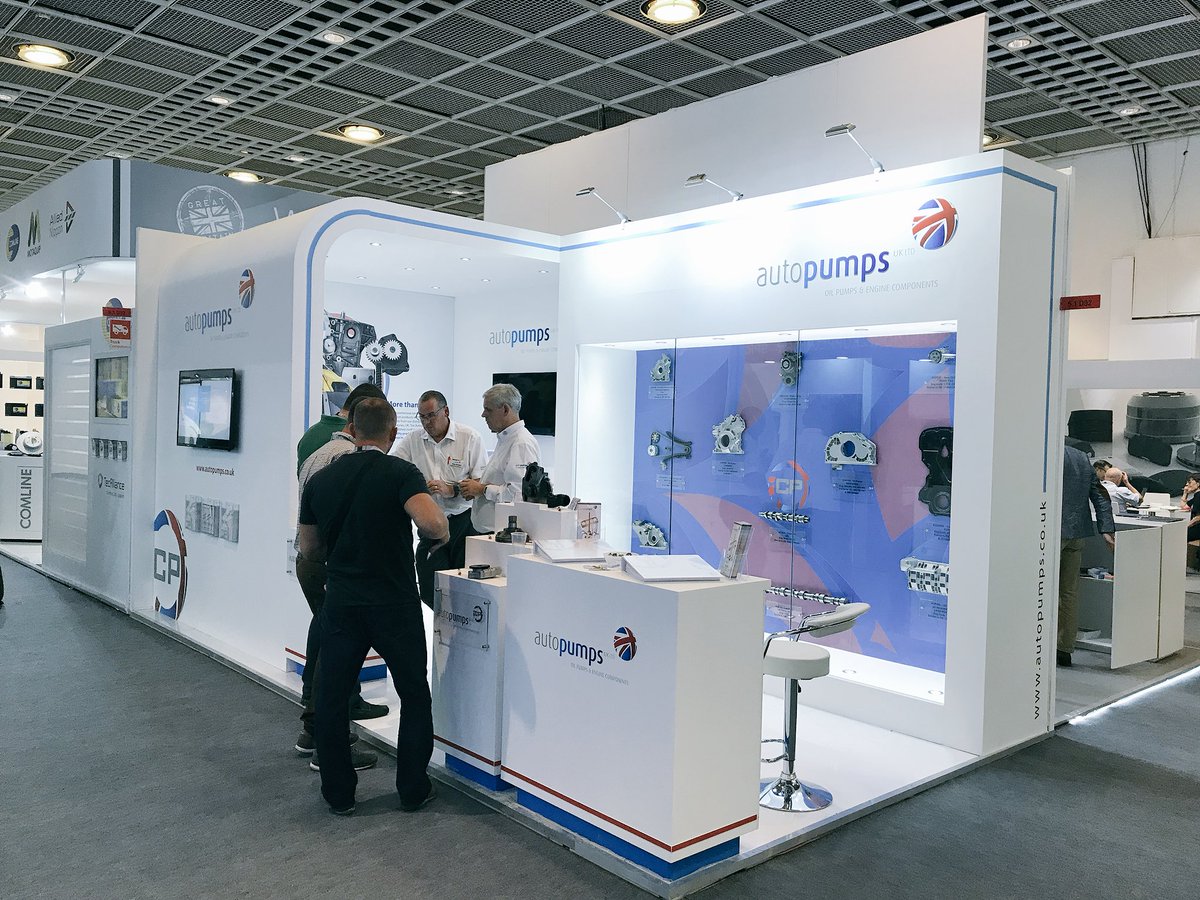 All ready for another successful day at @automechanika_ . Come along and talk to us about your passenger and #commercial vehicle pump supply needs in Hall 5.1 Stand D92 in the @SMMT Pavilion #oilpumps #ThursdayThoughts #automechanikaFrankfurt
