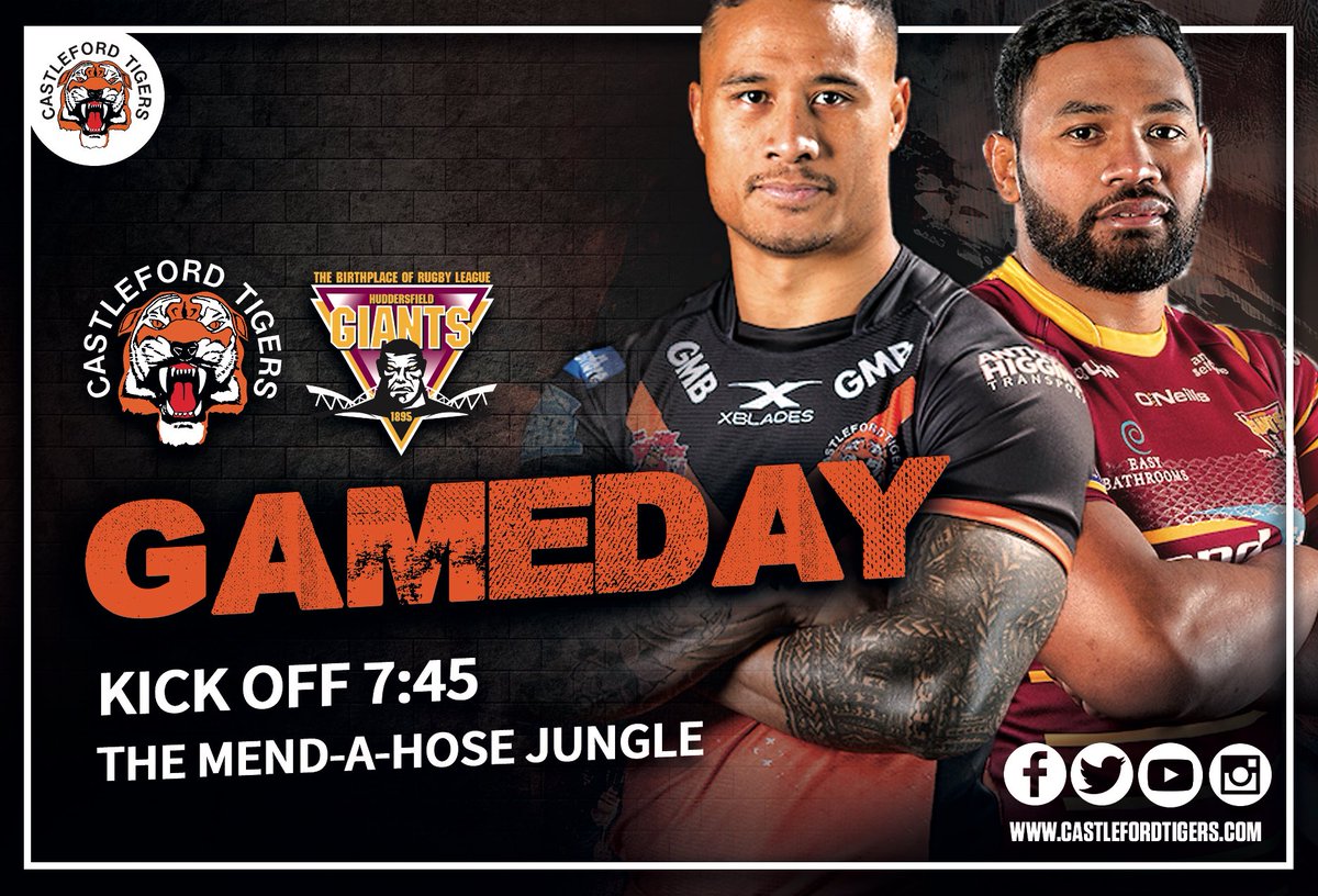 IT'S GAME DAY !!!!

No radio for us tonight but you can watch on <a href="/SkySportsRL/">Sky Sports Rugby League</a> 

🎟 Pay on the gate-Princess Street