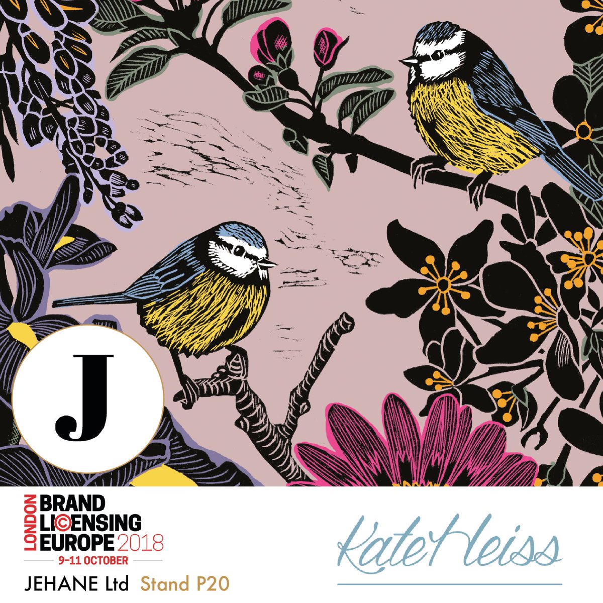 The lovely <a href="/jehane_ltd/">JEHANE</a> will be representing me @bleeurope Stand P20 On from 9th-11th October at London's ExCel. She will be showcasing the latest collections including my designs. Contact <a href="/jehane_ltd/">JEHANE</a> to book a meeting #ble2018 #thepowerofartanddesign