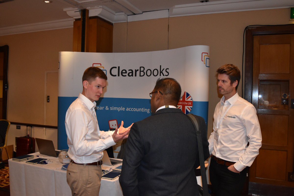 AIMSAccountants's tweet photo. Speaking to our accountants at #AimsConference2018 @ClearBooks are always helpful! https://t.co/Smwz0t4VWW