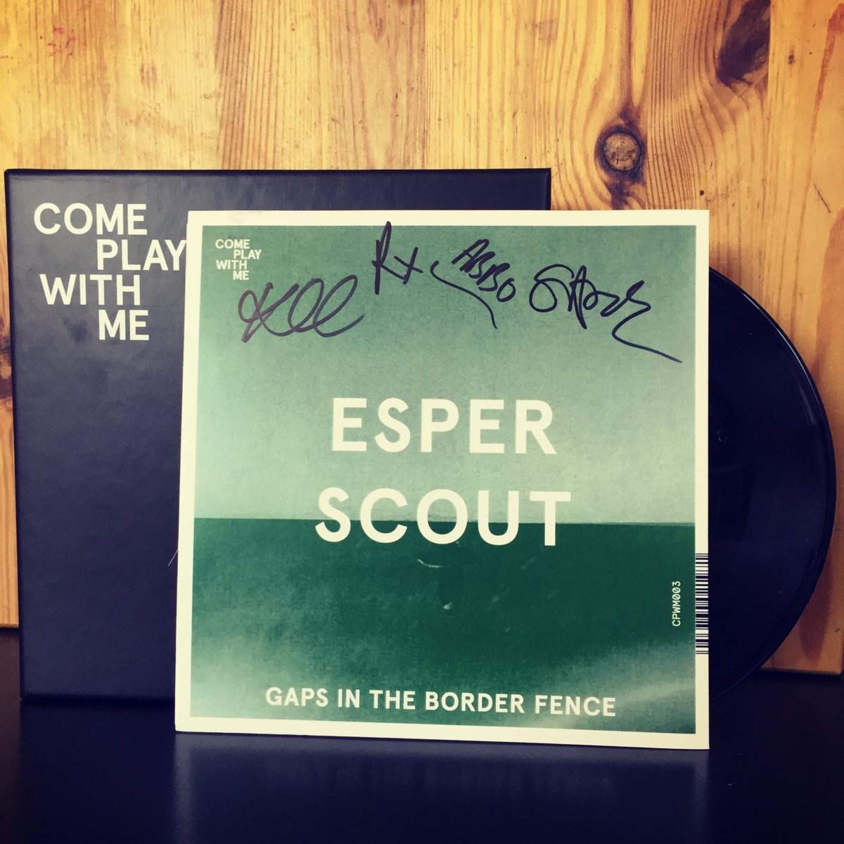 Come Play With Me (@cpwmco) on Twitter photo Still copies of this wonderful 7" single by <a href="/esperscout/">esper scout</a> available in our <a href="/Bandcamp/">bandcamp</a> store. On the other side is a great track from the inimitable ZoZo.
cpwm.bandcamp.com/album/cpwm003 Still copies of this wonderful 7" single by <a href="/esperscout/">esper scout</a> available in our <a href="/Bandcamp/">bandcamp</a> store. On the other side is a great track from the inimitable ZoZo.
cpwm.bandcamp.com/album/cpwm003