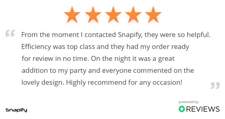 Another satisfied customer 😁

We take care of everything so you don't have to 😉

Disclaimer - we take care of everything with your custom Snapchat filter, you're on your own with the rest of the wedding, soz.

#Snapchat #SnapchatFilters #Geofilters