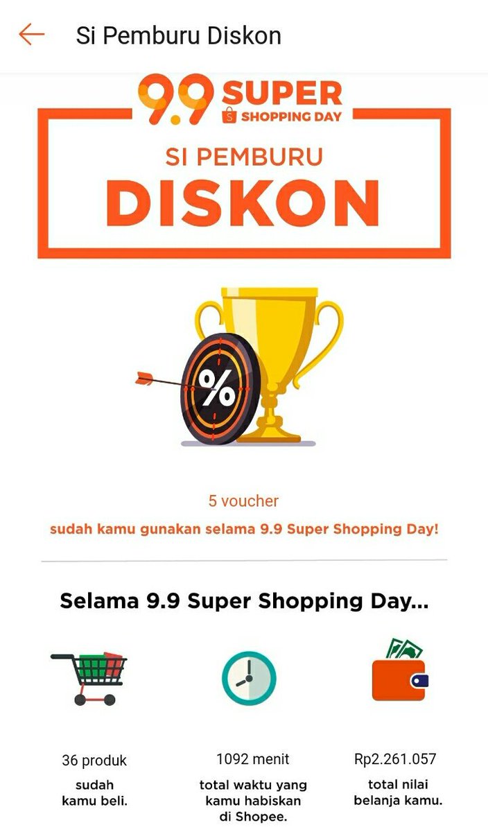 2 JUTA 2 RATUS ++ oke sip syopi makasih sudah menguras uang saya tanpa kusadari.

meratapi...