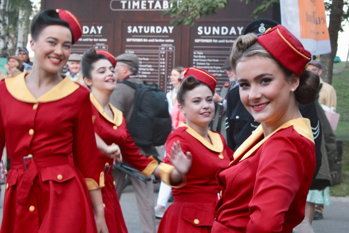 Hostesses. #GoodwoodRevival