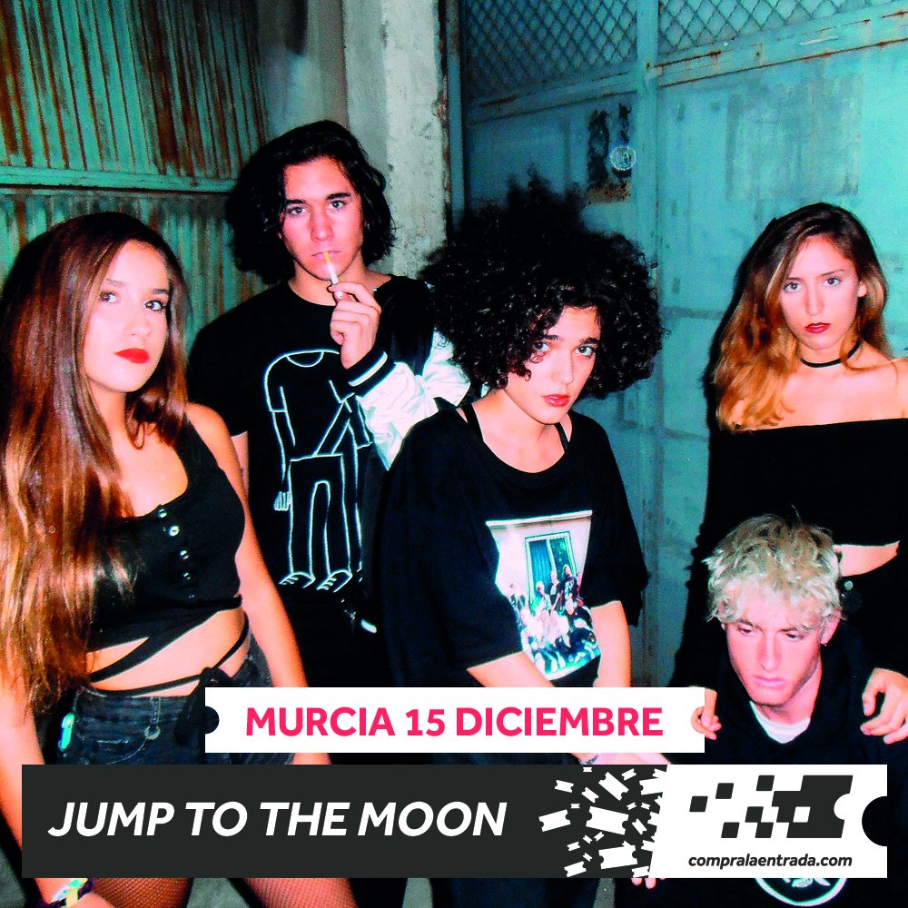 El 15 de Diciembre concierto de <a href="/weareJTTM/">Jump to the Moon</a> en la <a href="/SalaRem/">Sala REM</a> de #Murcia. Entradas: goo.gl/nsnM4X