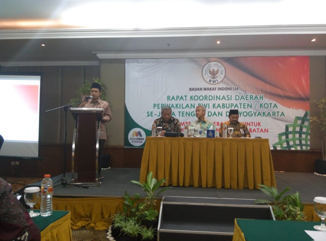 Rapat Koordinasi Daerah Perwakilan BWI Kab/Kota se Jateng dan DIY.