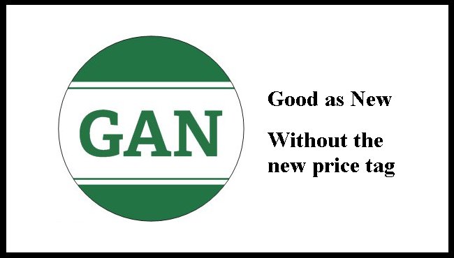 Our ‘Good as New’ product
When compromise is absolutely not an option
The ‘Good as New’ product is our premium product offering &amp; we do what it takes to ensure an exemplary finish
• It comes with our Unique 3 Year warranty
• It is way cheaper 
• To top it all it’s Greener too