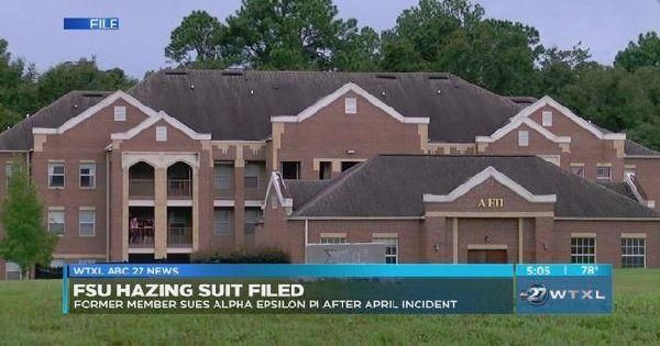 Abc 27 On Twitter Victim In Battery At Suspended Fsu Fraternity S House Sues Alpha Epsilon Pi Https T Co Ztv1ufknrj