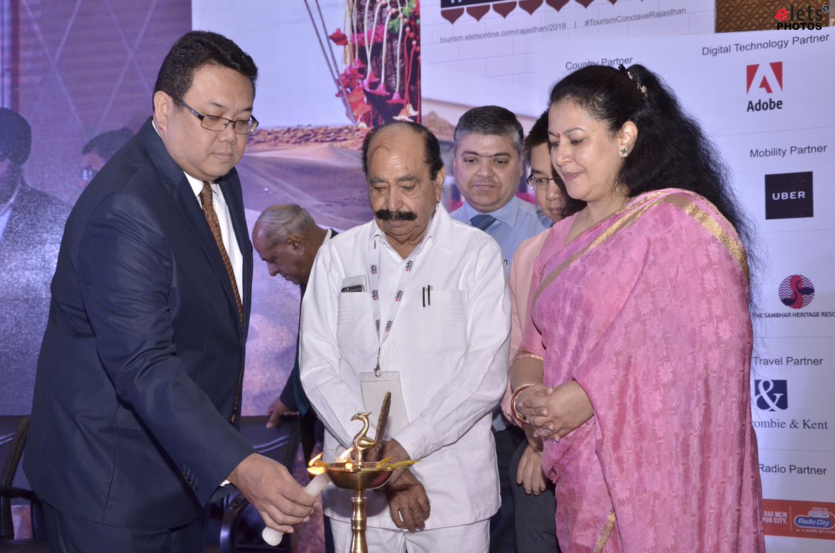 egovonline's tweet photo. H.E. Dato’ Hidayat Abdul Hamid, High Commissioner of Malaysia at #eletsTourism
@my_rajasthan @VasundharaBJP @TourismMalaysia 
See more pics: https://t.co/xd2J2KzTHU
Watch more: https://t.co/60Sk1HnhSH https://t.co/H2CmC8WZSy