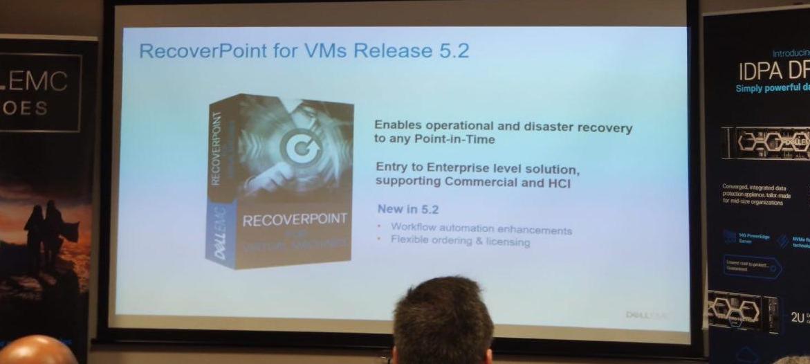 IngensNetworks's tweet photo. Y llega el turno de #RecoverPoint con su versión 5.2, con novedades en el workflow y un cambio en las licencias.
#GetModern Week https://t.co/IFsBesunVr
