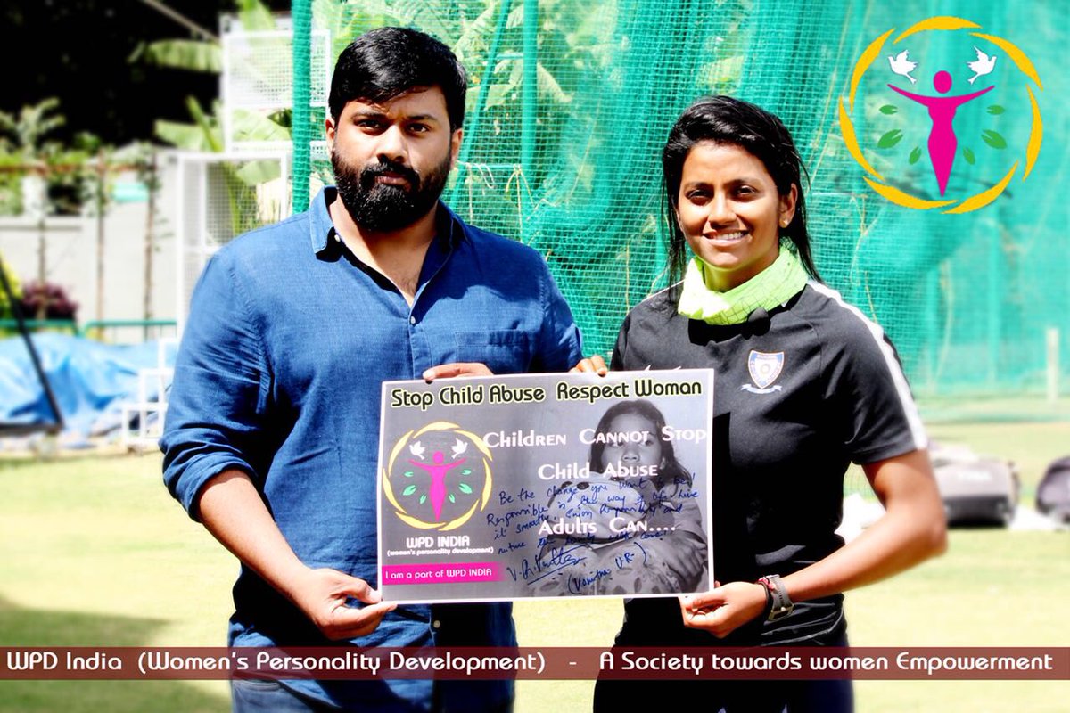ImVanithaVR's tweet photo. Great initiative by @wpdindia #stopchildabuse #RespectWomen https://t.co/6ylKMzdqhf