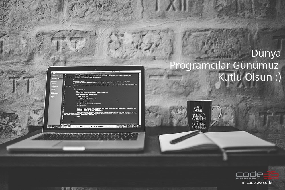 code35net's tweet photo. Aslında herkesin bildiği gibi asosyal insanlar değiliz. Sadece bilgisayar başında sizler için daha fazla vakit geçiriyoruz :) 

Kahve içmeyi seven ve her koşulda bilgisayar kullanabilen neşeli tüm meslektaşlarımızın programcılar gününü kutlarız...

#code35 #ProgrammersDay https://t.co/n3A8FaztTl