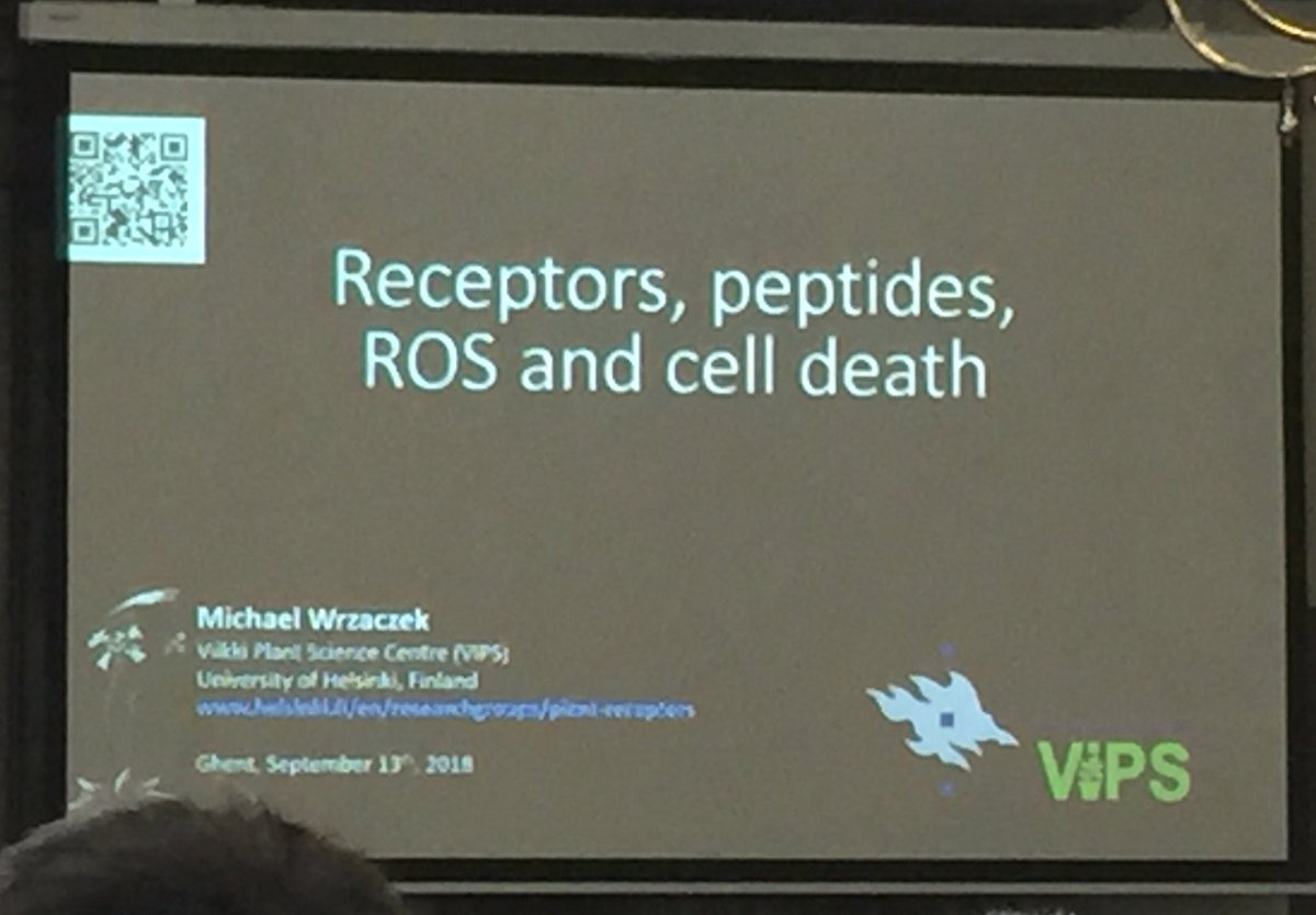 NDissmeyer's tweet photo. now #pppcd18 @gwion_1976 on signal perception, enhanceent and attenuation in #pcd programmed cell #death #ROS https://t.co/zNw9DvmzBo