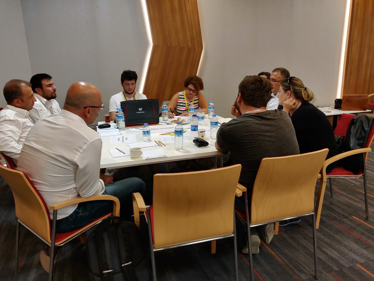 Tdebproject's tweet photo. Roundtable discussions for needs assessment workshops have started @CyberparkTGB https://t.co/FHXYHjIPM3