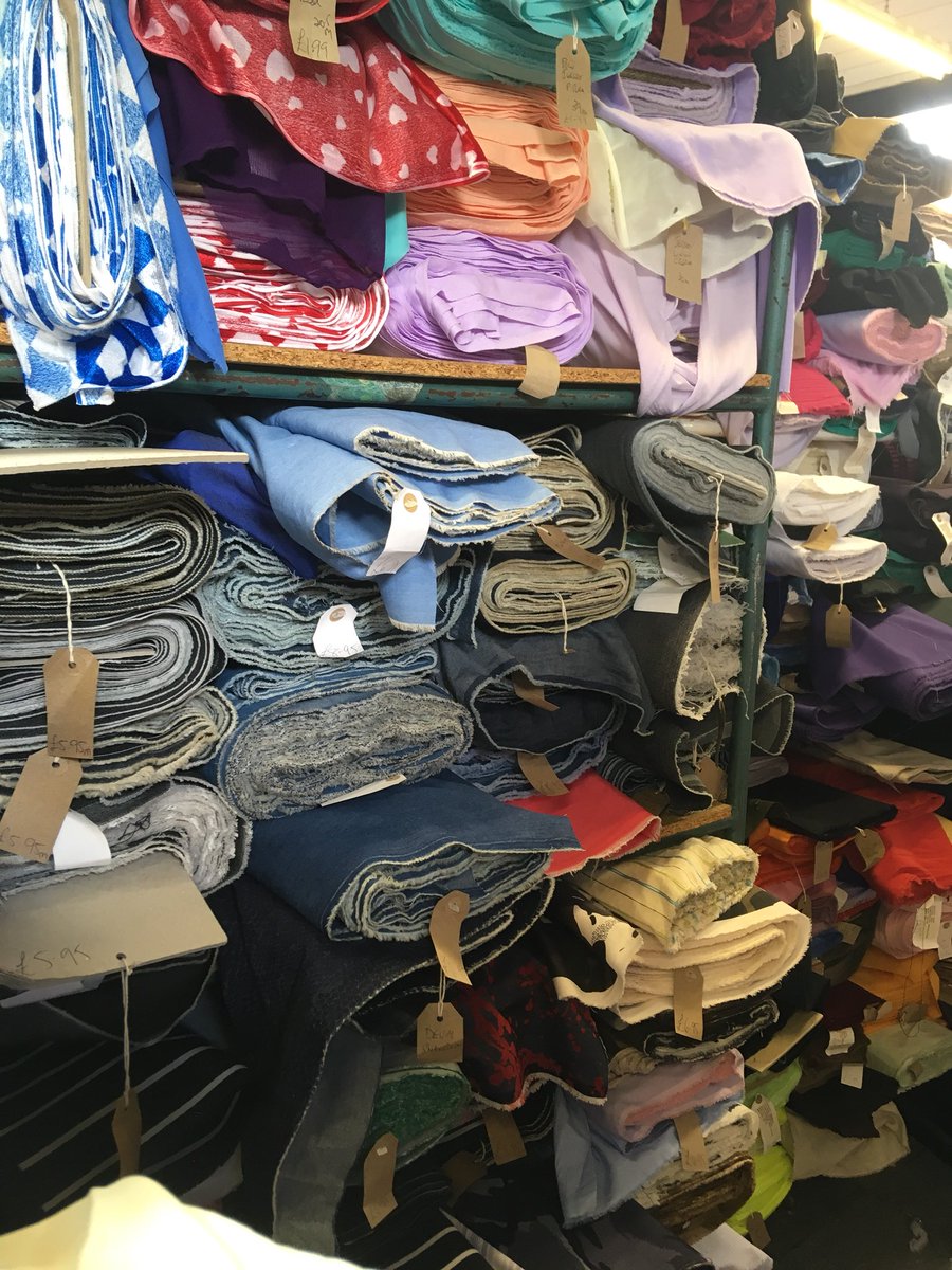 Can’t wait to get started with these gorgeous fabrics purchased at #leonsfabrics in Manchester! #memademexico