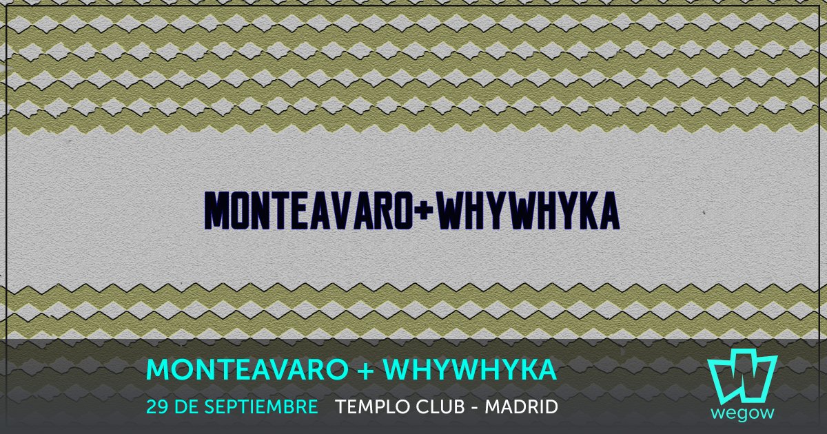 No te pierdas a fin de este mes a <a href="/SMonteavaro/">EIoṉ̲ Muʂⱪ ̲̲ ▽</a>  presentando su nuevo disco "Vigilia III" ➕ <a href="/whywhyka_/">WHYWHYKA</a> en el <a href="/tempoclub/">Tempo Club</a> de #Madrid. Entradas anticipadas en <a href="/wegowES/">wegowes</a> 🎟👉 bit.ly/2CSYSLs