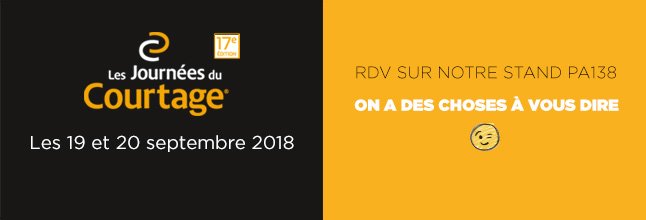 Les équipes Solly Azar seront présentes aux @JDC_Courtage les 19 et 20 septembre prochains. RDV sur le stand PA138 ! #assurance #courtier #courtage