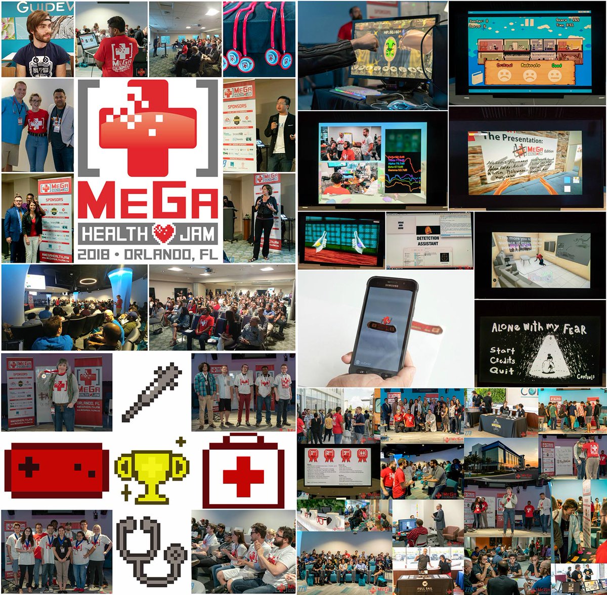 HealthInnovate_'s tweet photo. #ThrowbackThursday! With @Indienomicon having just wrapped up another successful @IndieGalactic Space Jam (CONGRATS!), we've been day dreaming about @MeGaHealthJam
Check out all of the finished #MeGaHealthJam projects here: https://t.co/ynSl91BfwG
#indiegalactic #tbt https://t.co/c5QcTORJo8