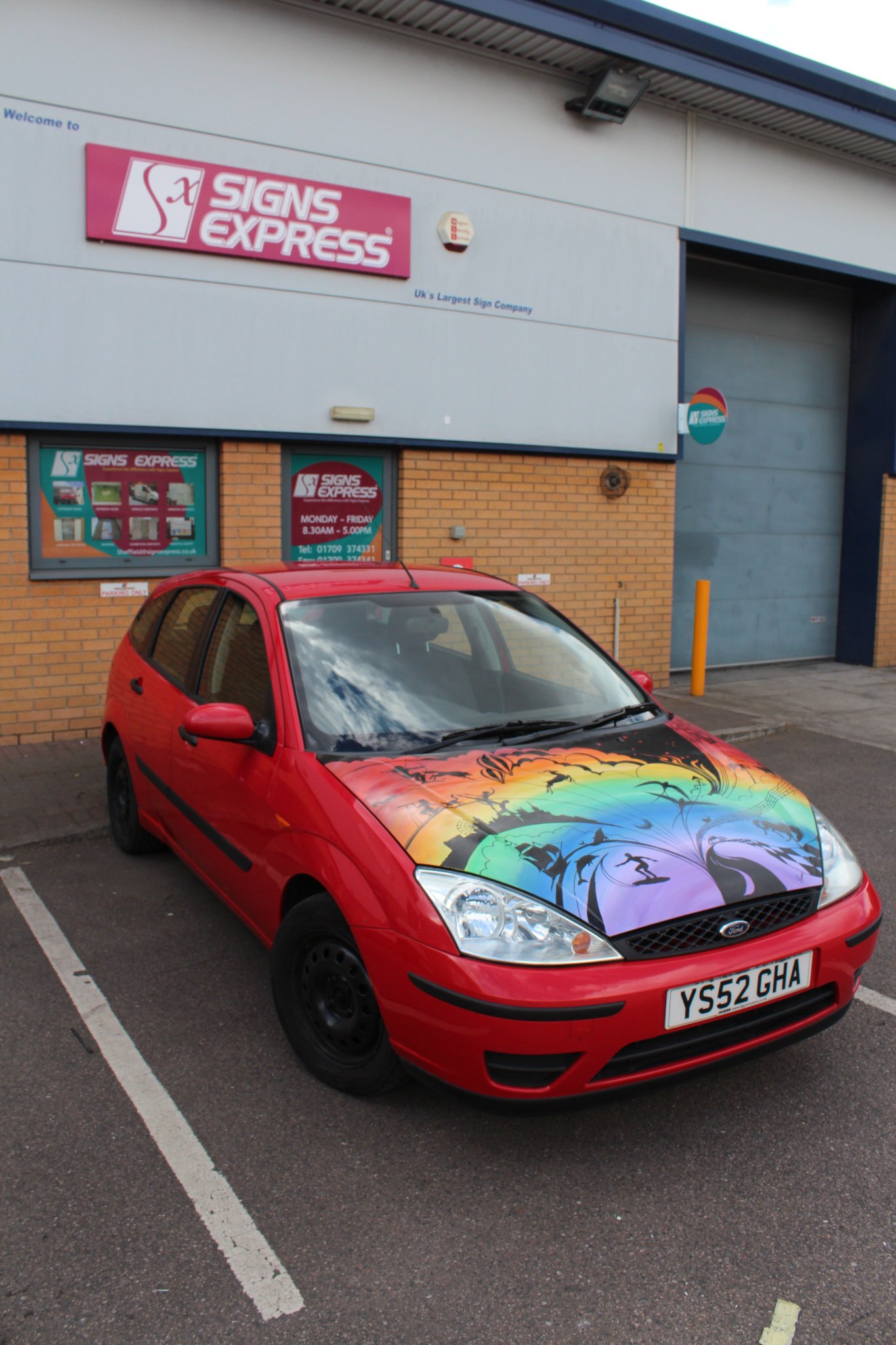 Signs Express Sheffield on Twitter "Hi LoisCordelia is your beautiful design and painted