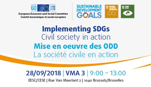 Join #SDG event in #Brussels! Register here: eesc.europa.eu