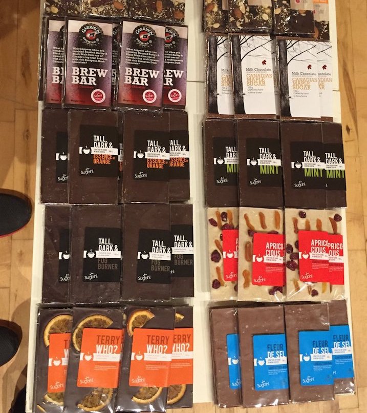 Celebrate #InternationalChocolateDay with a handcrafted chocolate from <a href="/SugahHFX/">Sugah Halifax</a>! You can’t go wrong with their unique ingredients such as dried cranberries from the South Shore and locally roasted coffee #ilovelocal