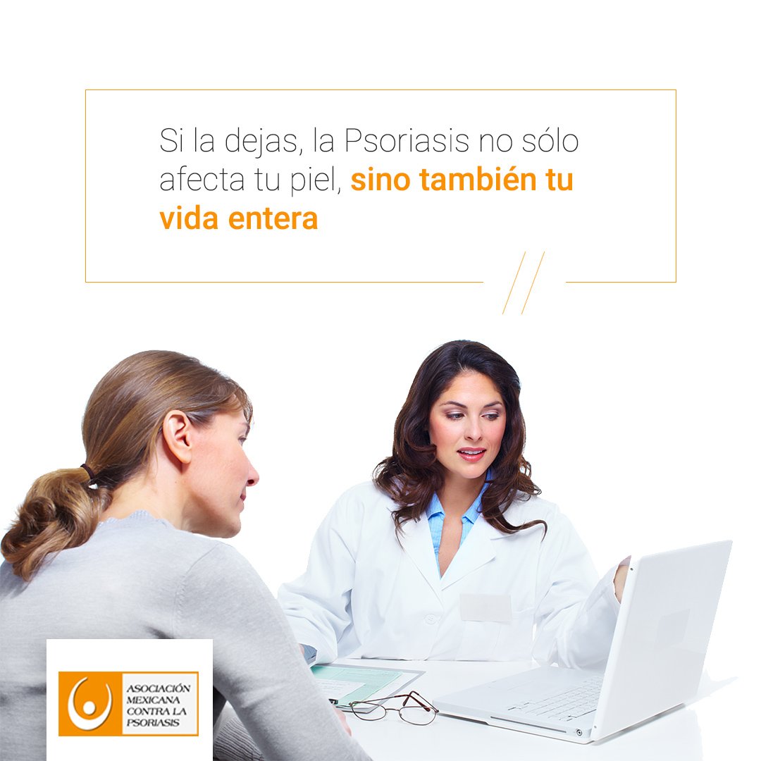 AMCPSO's tweet photo. No dejes que la #psoriasis te deprima, existen tratamientos que te ayudarán a controlarla. https://t.co/OAIAsYXRBa