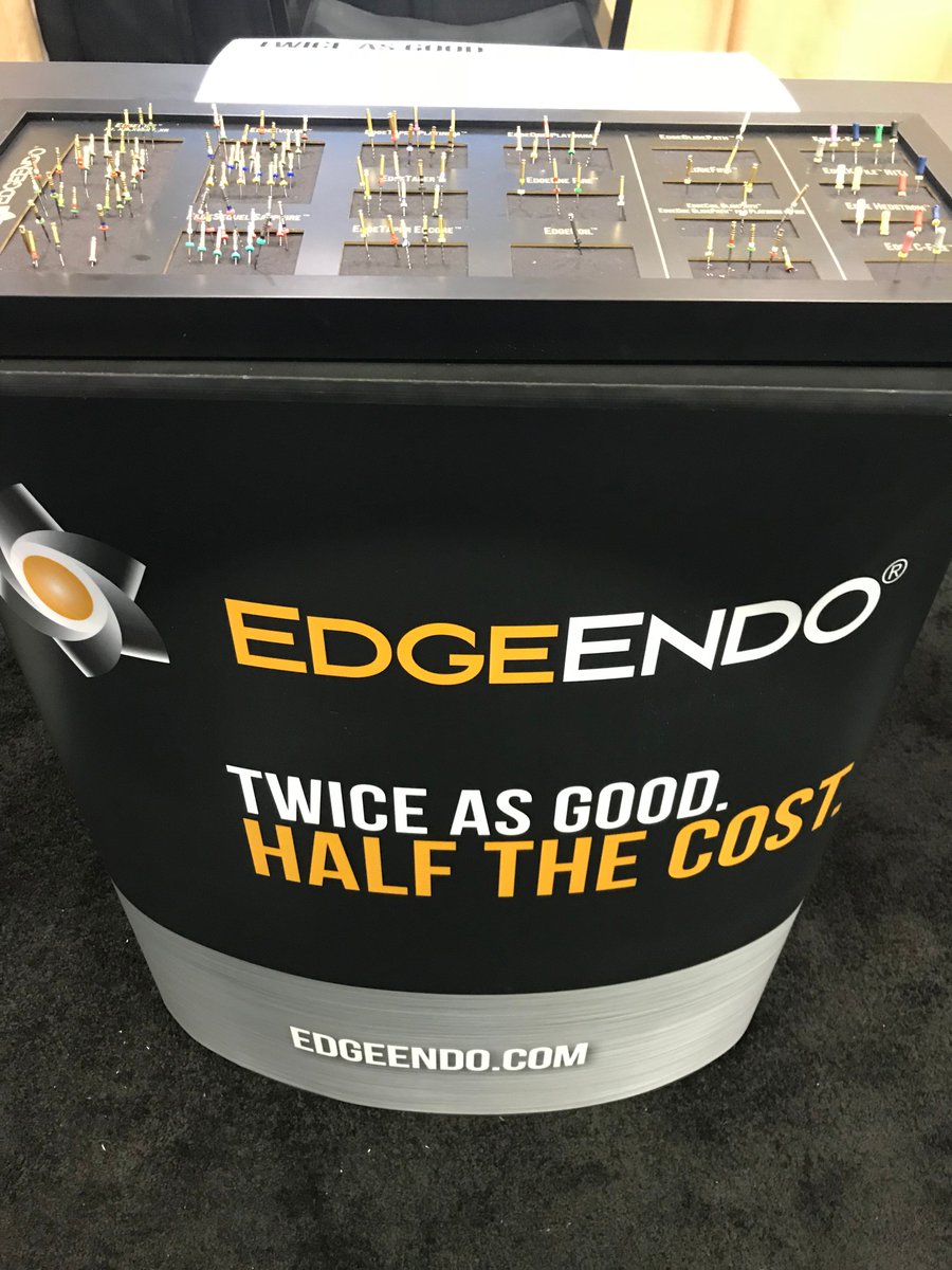 InsideDentistry's tweet photo. #TBT to last week at #cdaSF seeing our friends at @EdgeEndo! https://t.co/zcvRKFd15S
