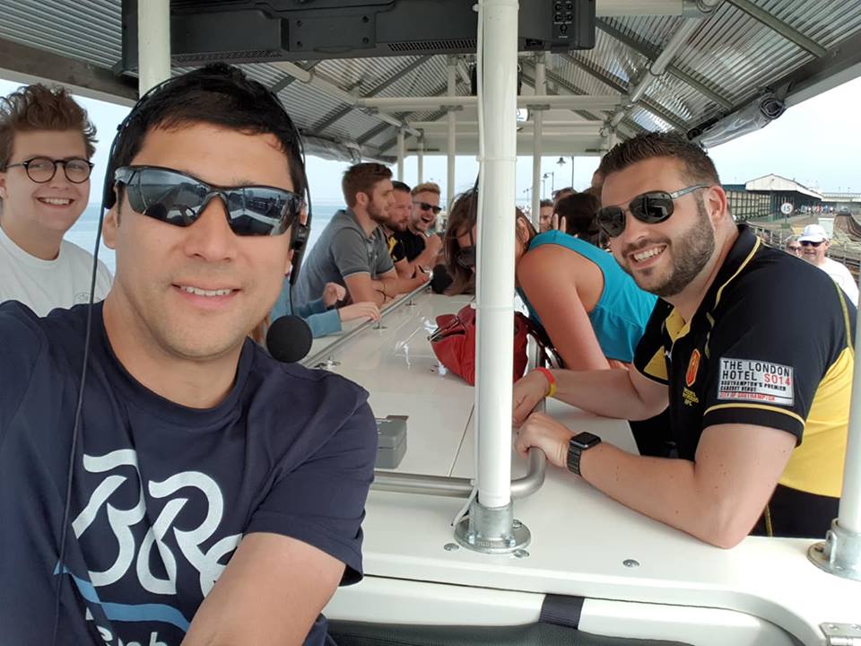 Are you coming over to #Ryde #IsleofWight #IoW on <a href="/HovertravelLtd/">Hovertravelltd</a> on Saturday? We've got a few spaces left for our beachfront (4pm), Pizza party (5:30pm) and sunrise rides (7pm). Jump onboard the 17-seater BoRo Beach Bike - one of the coolest things to do, says <a href="/Independent/">The Independent</a>.