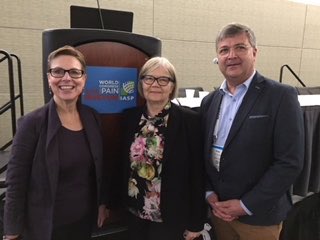 #IASPCongress So honored to speak with Professors Eija Kalso and Kris Vissers. True leaders.