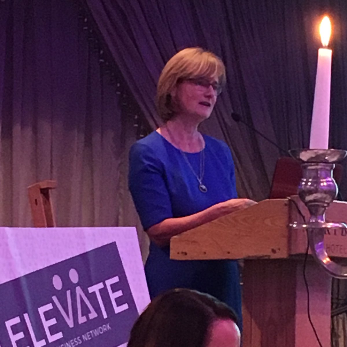 Deirdre Clune giving us a good insight into the upcoming directive being implemented that can help work life balance #inelevate