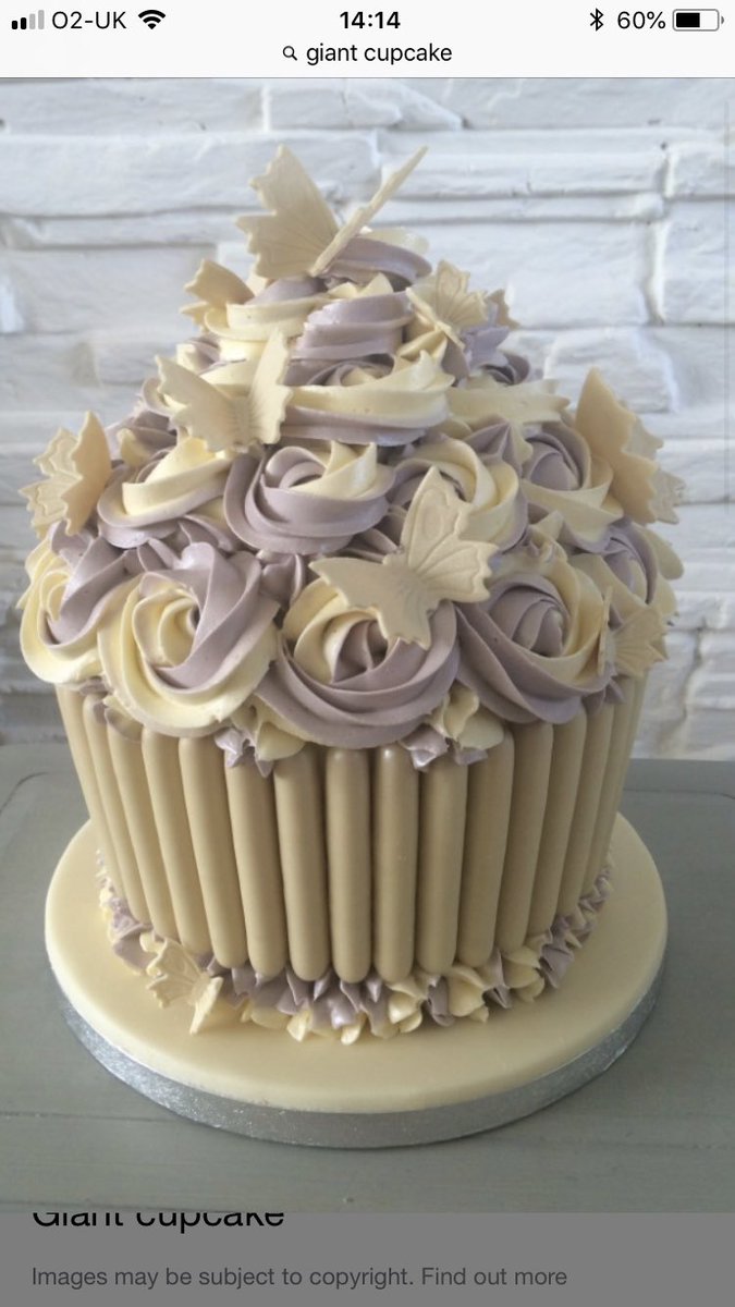 chunkysmum1's tweet photo. #extraslice me and my sister sue, made this giant cup cake for my silver wedding anniversary. https://t.co/HTTCKCPK4J