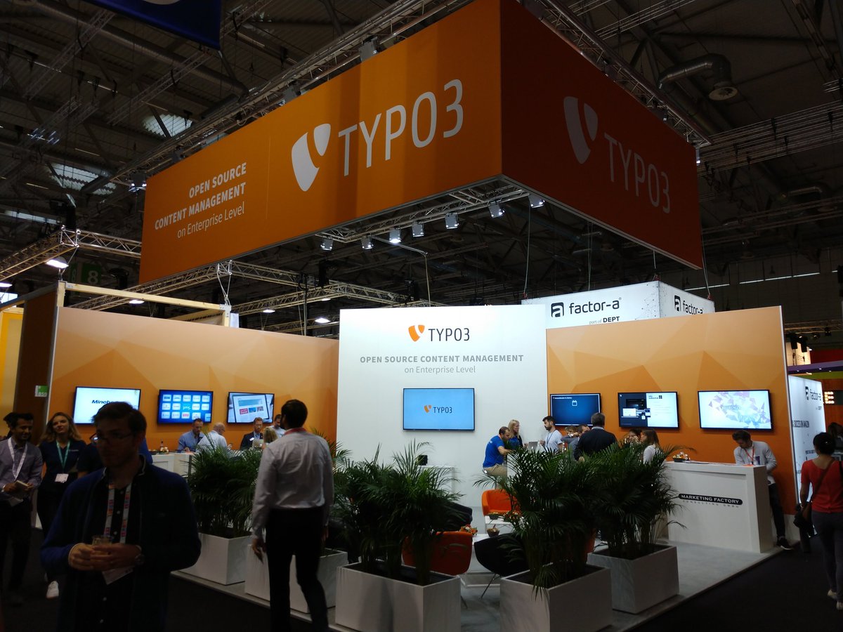 nullbytes's tweet image. @typo3 ist representing open source CMS at #dmexco18 #cmsgarden