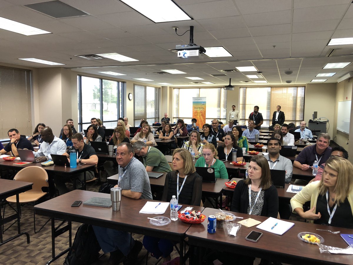 DallasMarks's tweet photo. A full room of #SAP professionals at #ASUG_KY. Thanks to our sponsors @attunity and @GyanSys! https://t.co/ox3IjAkbT4