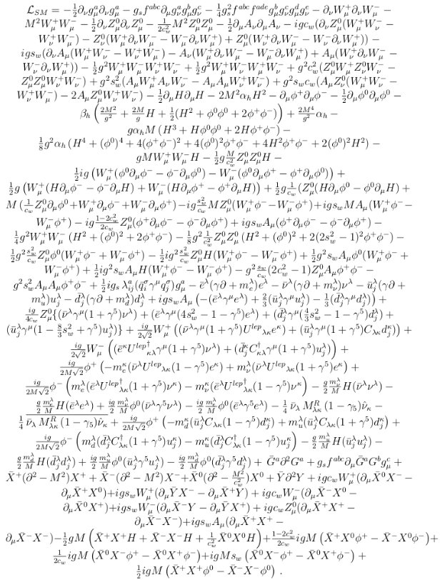 A glance a today's cutting edge description of nature hints at why we think there may be a simpler theory awaiting discovery.