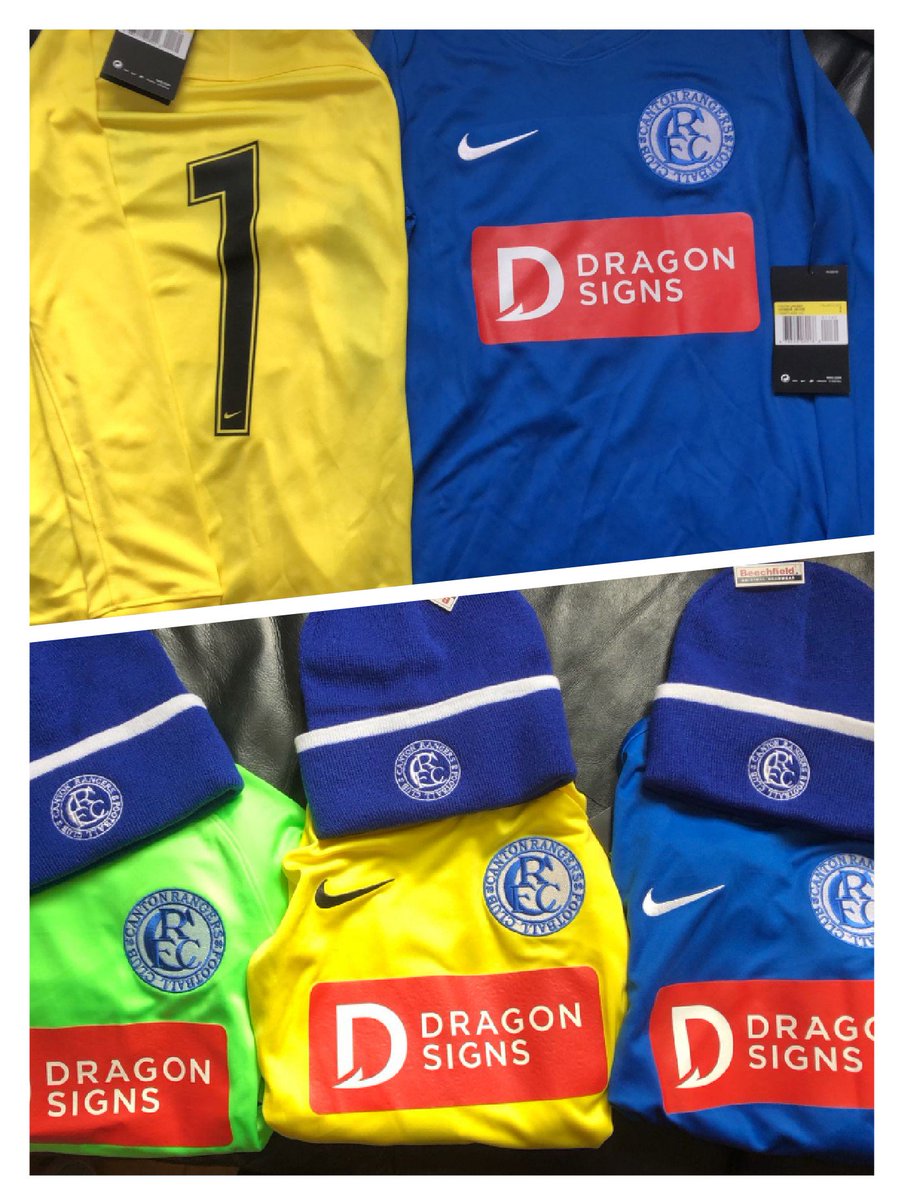 Massive thanks to @RhysDragonSigns and @Dragon_Signs for their sponsorship of our @CantonRangersFC under 8s kit for this season. The lads can't wait to wear these for the 1st time this Saturday and strut their stuff #bearcubs #localsponsorship