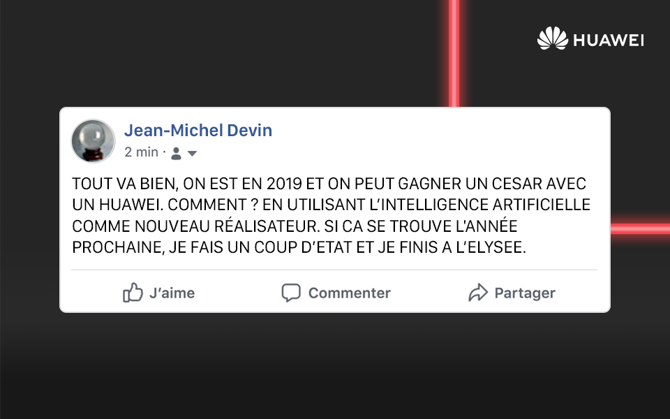 huaweimobilefr's tweet photo. Nous tenons à remercier l'IA de notre futur Huawei.
#HuaweiIsComing #BeReady https://t.co/YCSk4pHAtt