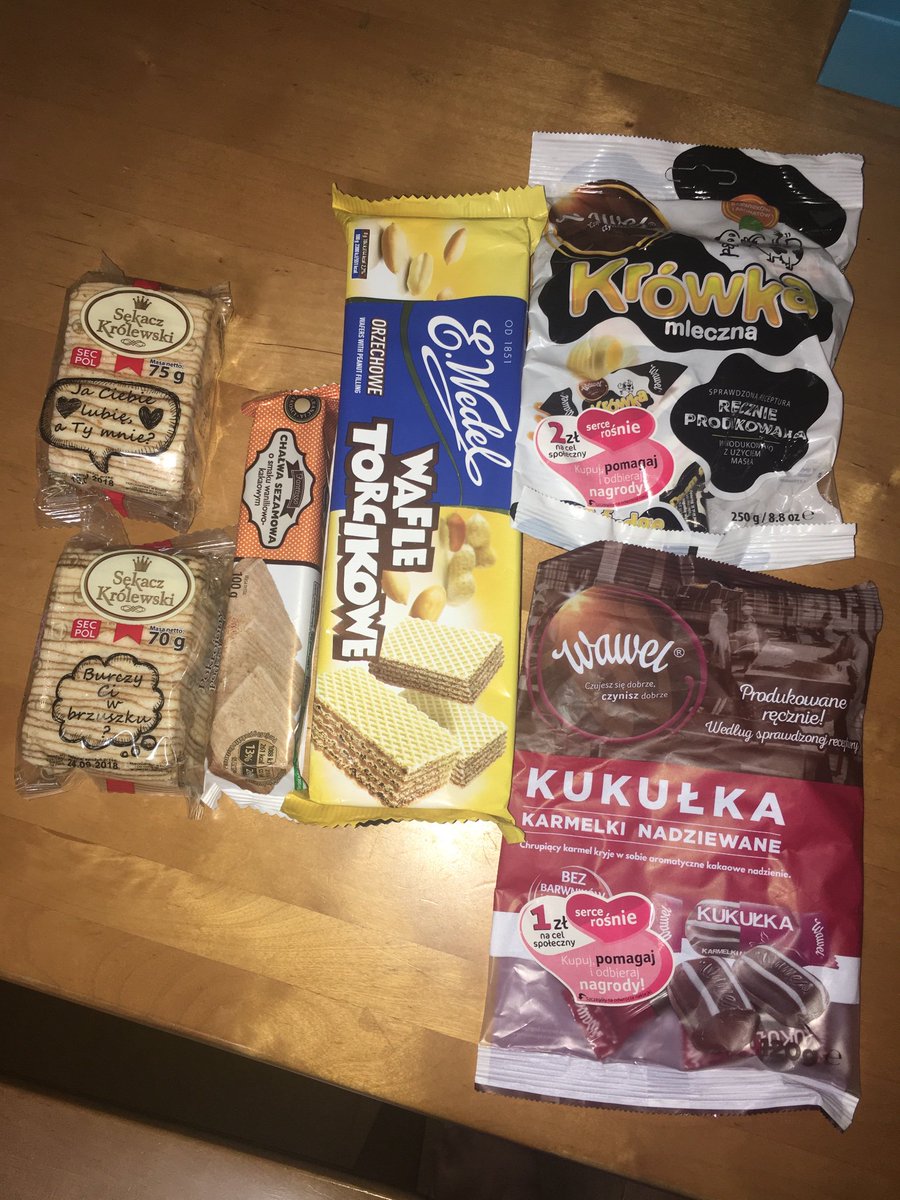 ユニぞう 別のポーランド人からポーランドのお菓子めっちゃもらった ユニぞう 別のポーランド人からポーランドのお菓子めっちゃもらった