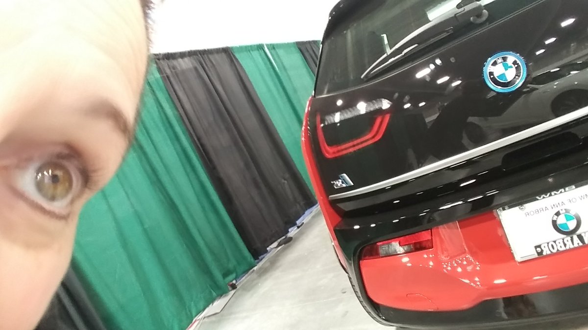 DCisnotDetroit's tweet photo. Come see me at #TBS18 #EVSelfie https://t.co/2FIZ5trua7